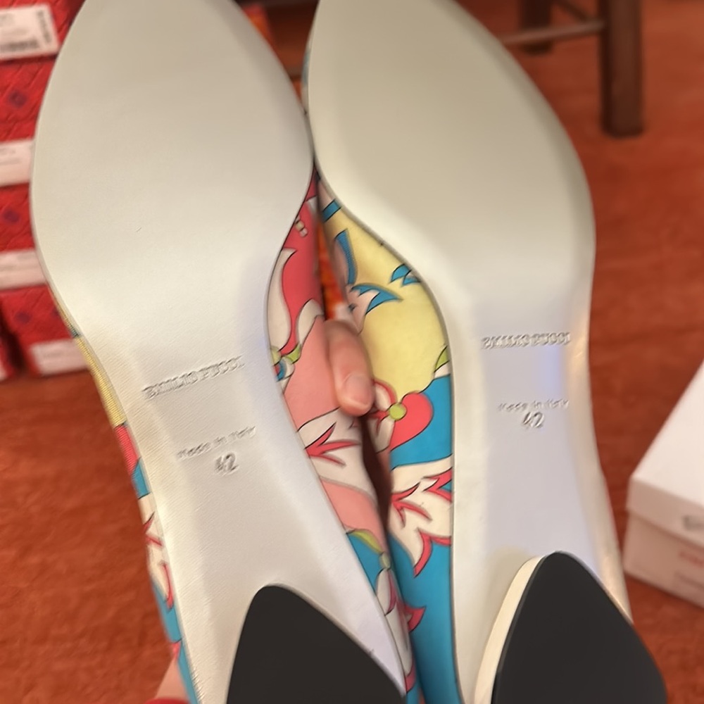 NIB EMILIO PUCCI JERSEY PRATO FLATS - Picture 2 of 6